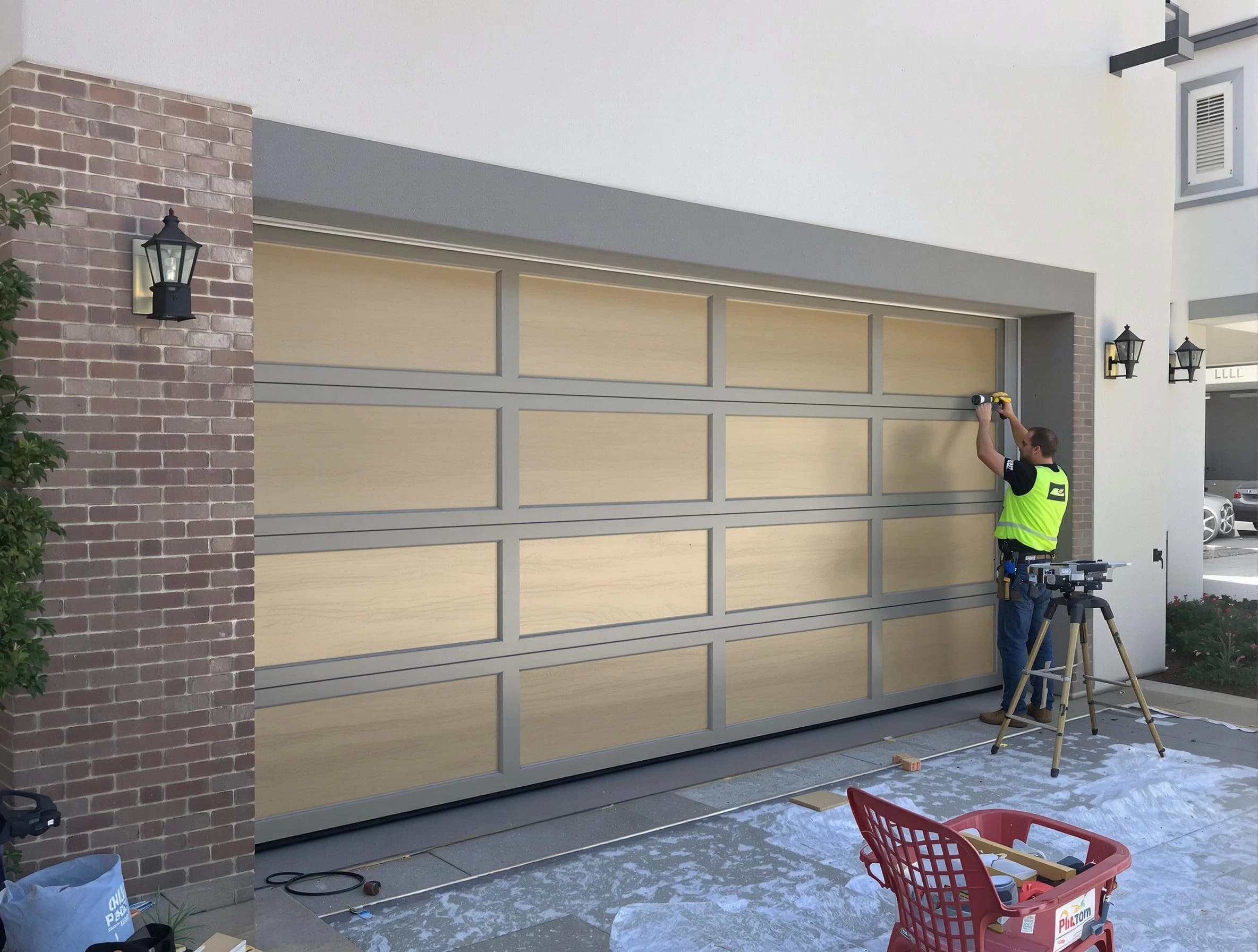 Garage door replacement service by Cambridge Garage Door Repair in Cambridge