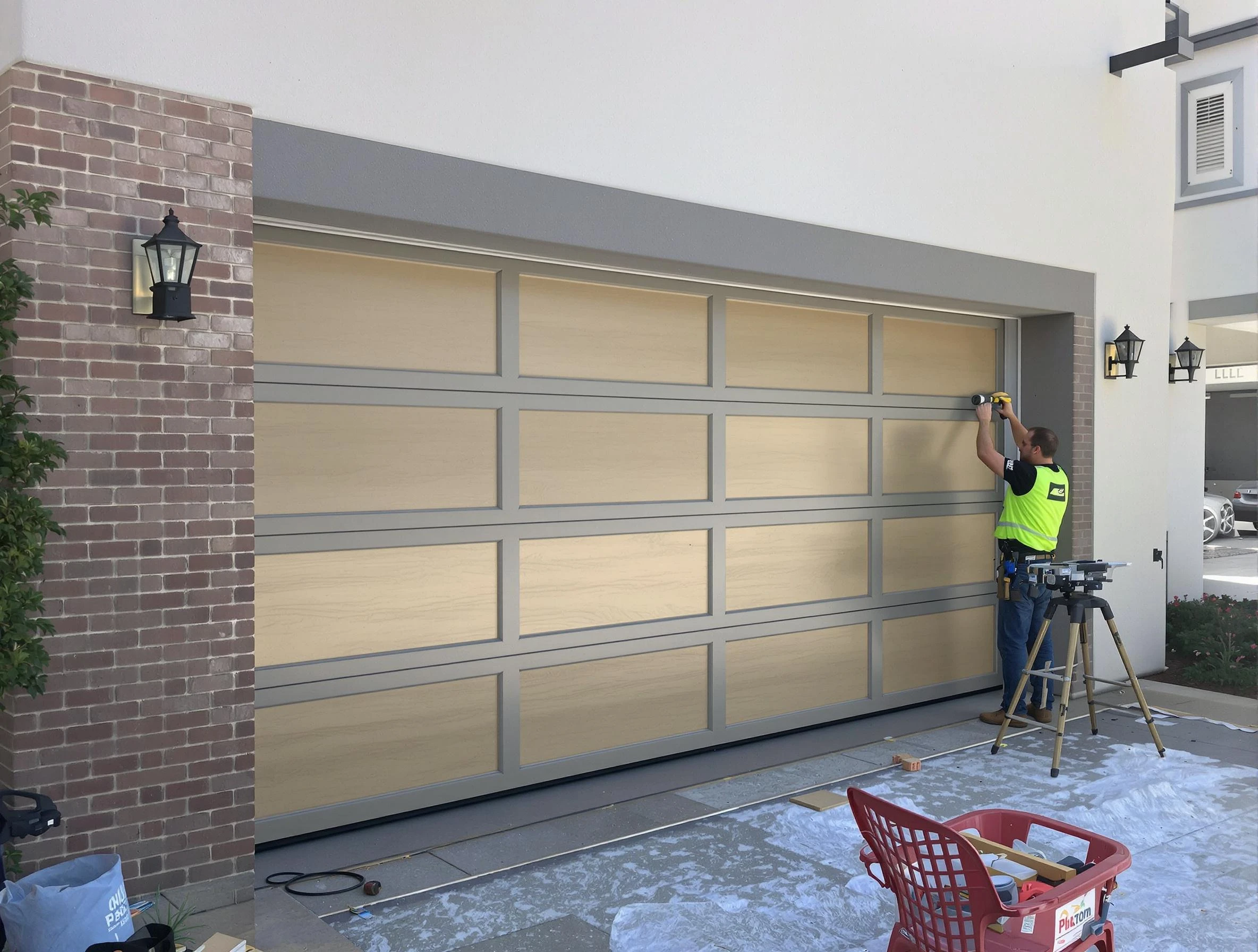 Garage door replacement service by Cambridge Garage Door Repair in Cambridge