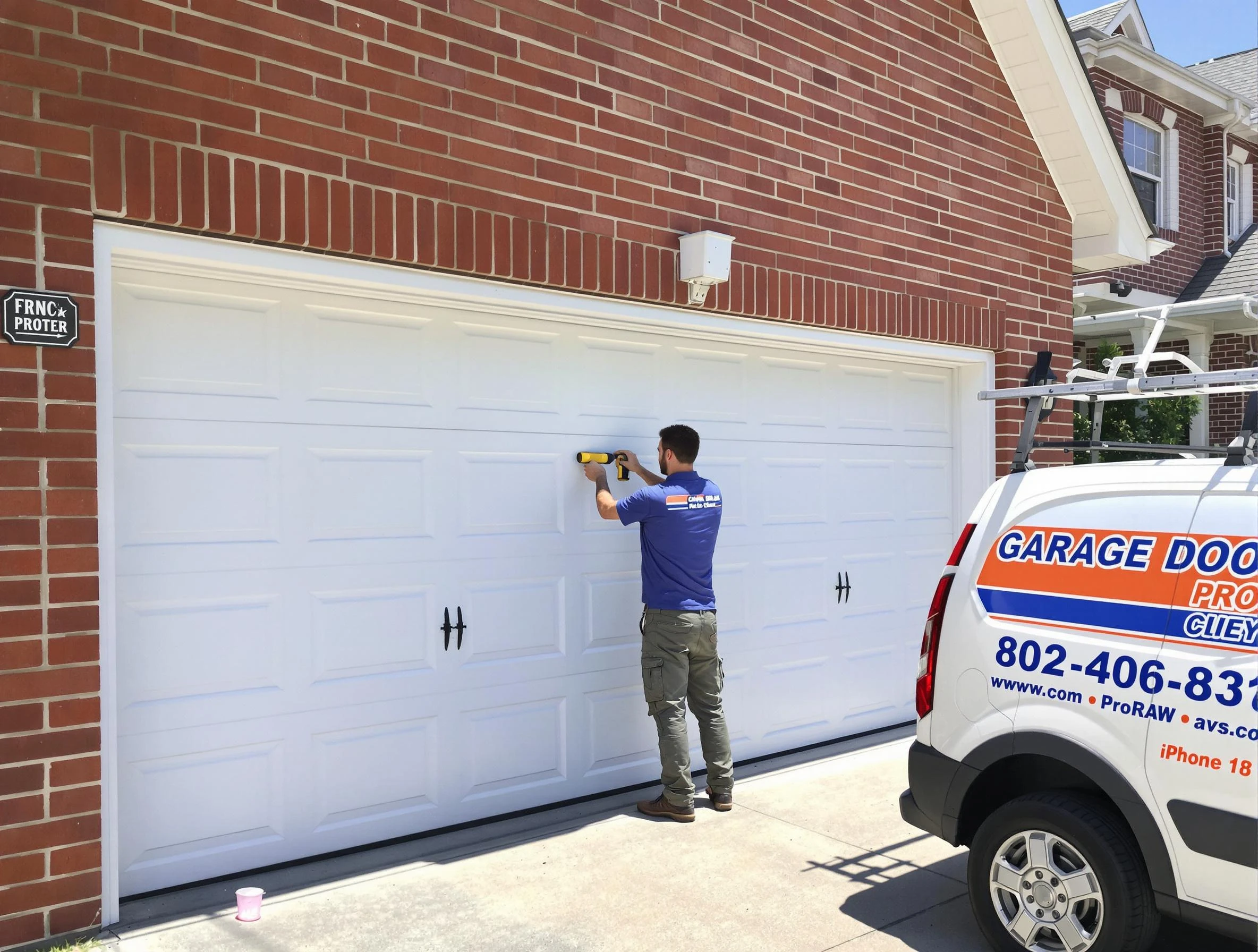 Local garage door repair service by Cambridge Garage Door Repair in Cambridge